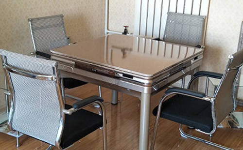 琼结全自动琼结琼结麻将机安装现场